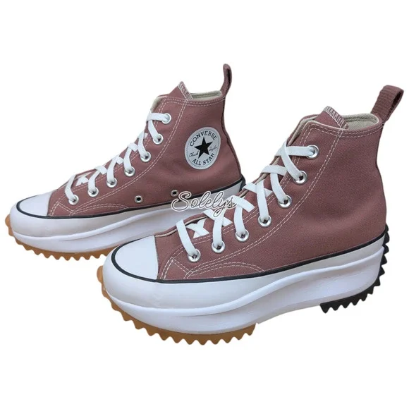 Converse Chuck Taylor Run Star Hike High Top Saddle Platform Sneaker Womens 7.5 - Picture 4 of 10